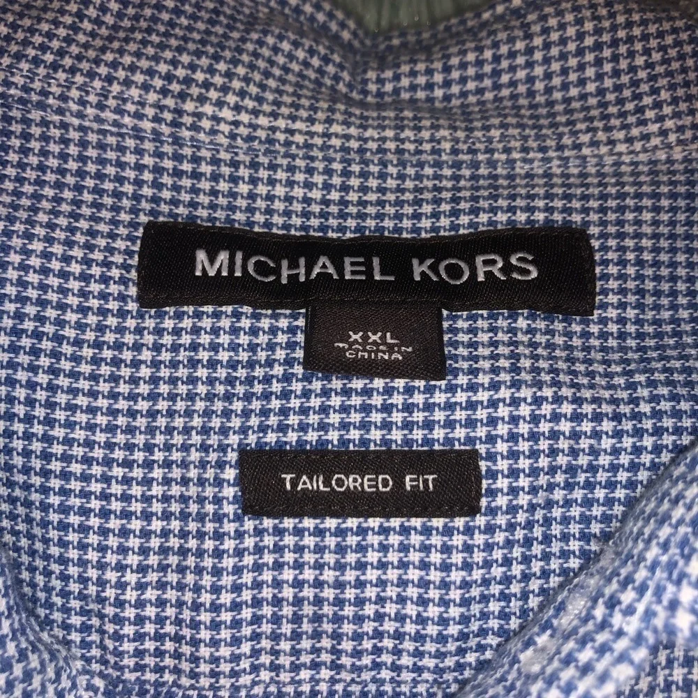 Men’s Michael Kors fitted dress shirt